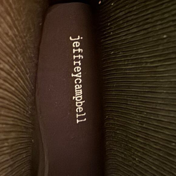 Jeffrey Campbell Women's Green Buckle Ankle Controller Moto Rain Boots Size 9 - Picture 10 of 10